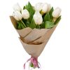 Фото товара 11 білих тюльпанів в Хмельницком