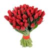 Фото товара 51 червоний тюльпан в Хмельницком