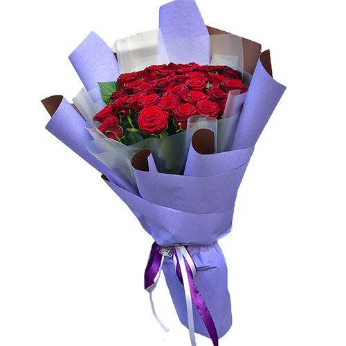 Фото товара 33 красные розы в Хмельницком