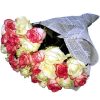 Фото товара 25 роз красных и белых в Хмельницком