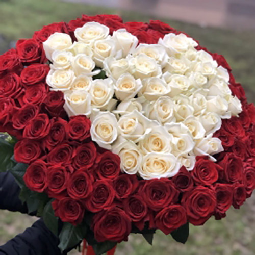 цветы и подарки к новому году в категории 101 Роза | «Роза ХМ»