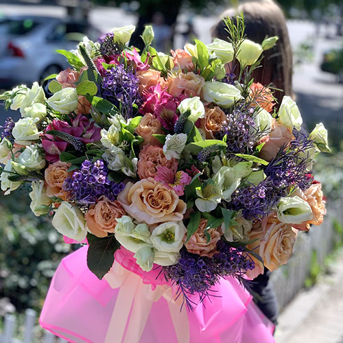 фото огромный букет цветов для любимой в Хмельницком фото