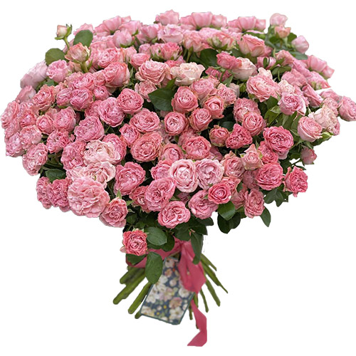 Фото товара 33 кустовые пионовидные розы в Хмельницком