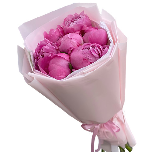 Фото товара 7 розовых пионов в Хмельницком